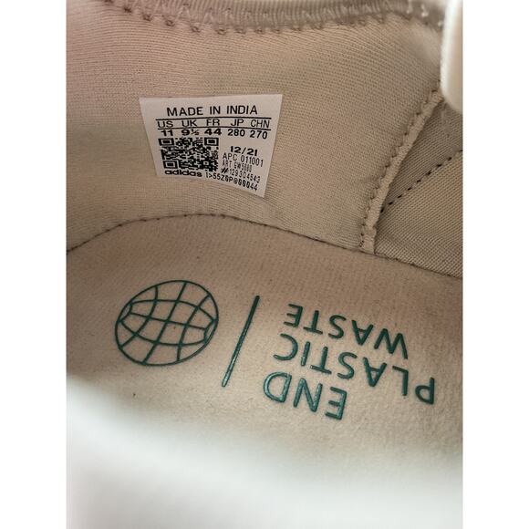 adidas Beige and Blue Sneakers - Picture 5 of 6